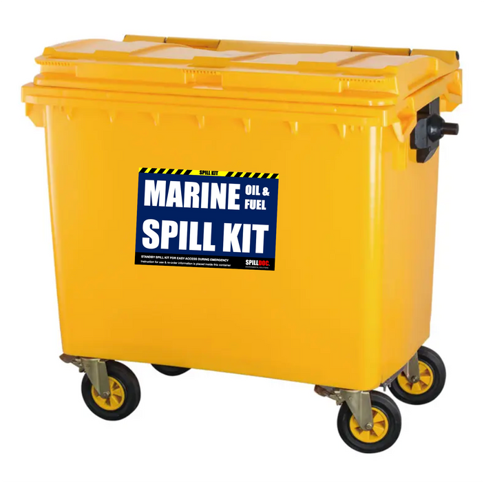 SPILLDOC® MARINE SPILL RESPONSE KIT 7 BARRELS / 1100LITRES