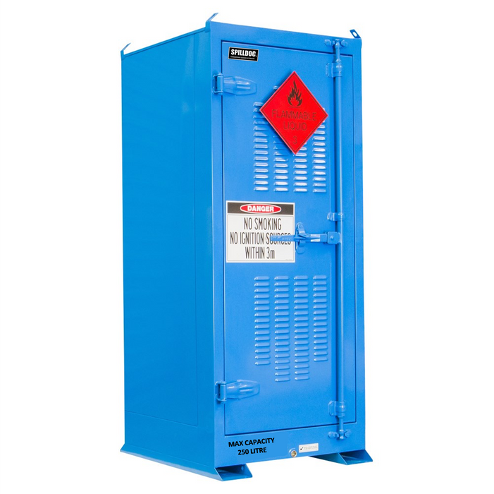 Spilldoc® Outdoor Flammable Liquid Storage Cabinet - 250L