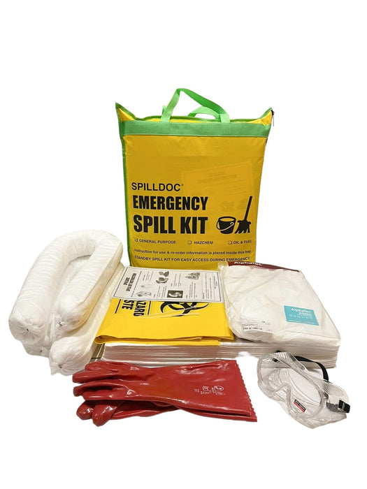 Spilldoc 20 Litre Oil Spill Kit